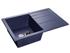 Granfest Мойка кухонная Quadro GF-Q780L Синий – фотография-1